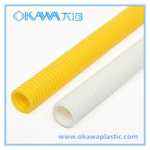 Tubulação ondulada do canal ondulado do PVC de Okawa Anti-UV